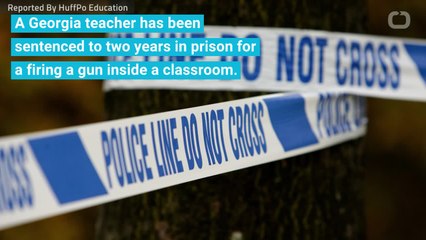 Teacher Who Fired Gun Inside Classroom Sentenced To 2 Years