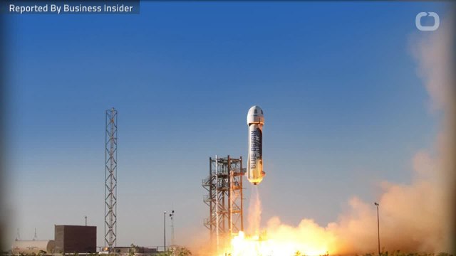 Blue Origin Launches New Shepard Rocket For Ninth Time