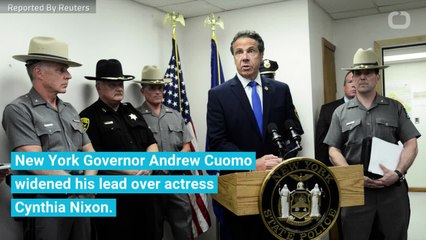 Cuomo's Lead Over Cynthia Nixon Widens