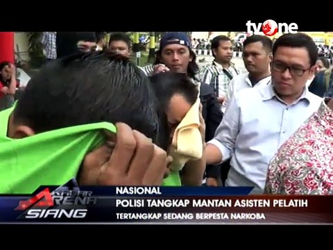 Eks Asisten Pelatih Deltras Ditangkap saat Nyabu