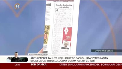 "Ben bu karikatüre çok güldüm"