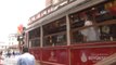 İstiklal'de Balmumu Vatman Heykeli Nostaljik Tramvaya Renk Kattı