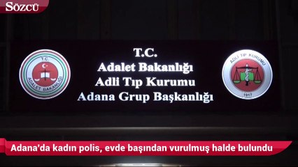 Kadın polis, evde başında vurulmuş halde bulundu