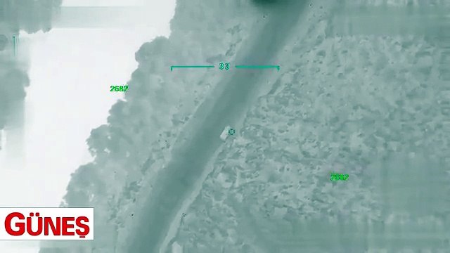 TSK paylaştı... Terör örgütü PKK'nın lojistik sorumlusu böyle havaya uçuruldu