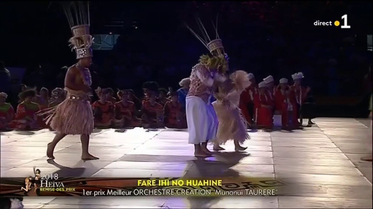 1er prix meilleur orchestre CREATION "Munanui TAURERE"