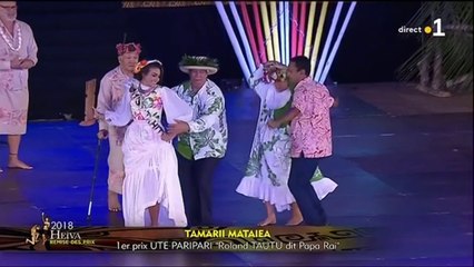 1er prix UTE PARIPARI "Roland TAUTU dit Papa rai"