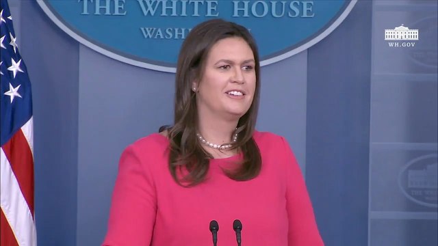 Sarah Sanders: We Would Not Support The Legalization of All Drugs
