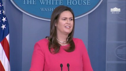 Sarah Sanders: "We Would Not Support The Legalization of All Drugs"