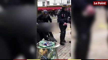 Alexandre Benalla, conseiller d'Emmanuel Macron, filmé en train de frapper un manifestant lors de la manifestation du 1er mai