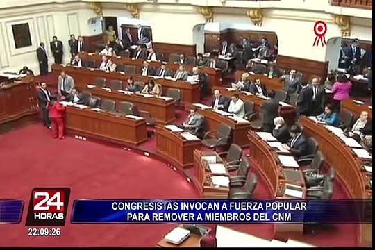 Congresistas exhortan a Fuerza Popular para remover a miembros del CNM