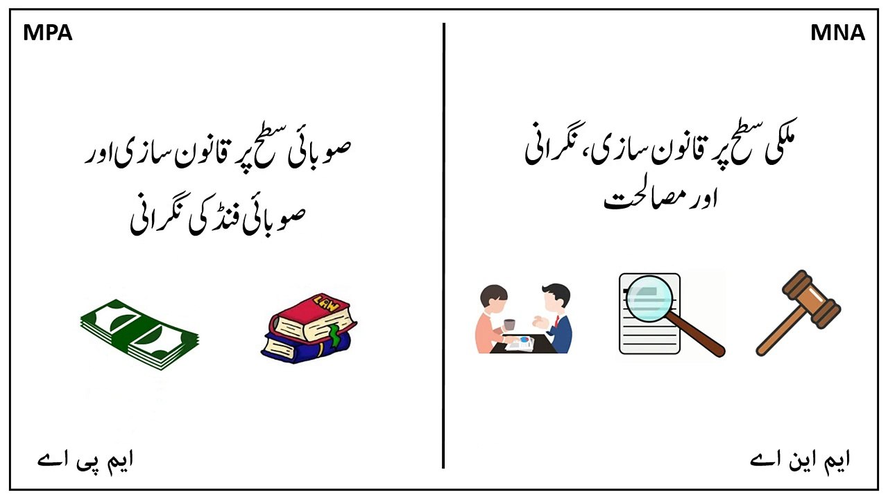 Duties of MNA and MPA - Pakistan