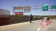 POLICE CHASE Motorcycle WHEELIES Messing With Cop While CHASED Bike Running Away From The COPS VIDEO