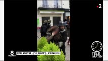 Un collaborateur d'Emmanuel Macron filmé en train de passer à tabac un manifestant