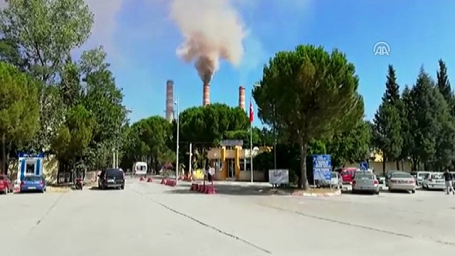 Yatağan Termik Santrali'nin kömür bandı çöktü: 9 yaralı (2) - MUĞLA