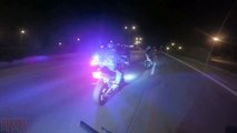 Street Bike VS Cops Biker RUNNING From POLICE CHASE Motorcycle MESSING With COP Riding WHEELIE 2016