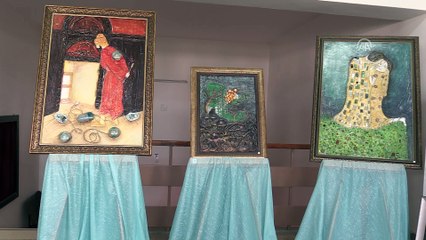 Eski bilgisayar parçaları sanat eseri tablolara dönüştü - ADANA