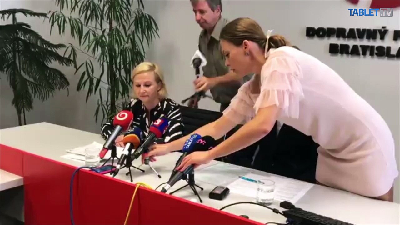 ZÁZNAM: Brífing Dopravného podniku Bratislava