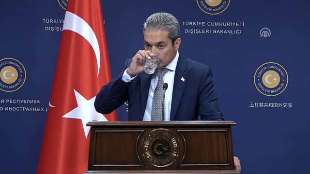 Dışişleri Sözcüsü Aksoy: '(OHAL'in kaldırılması) Terörle mücadelemizi karalı bir şekilde sürdüreceğiz' - ANKARA