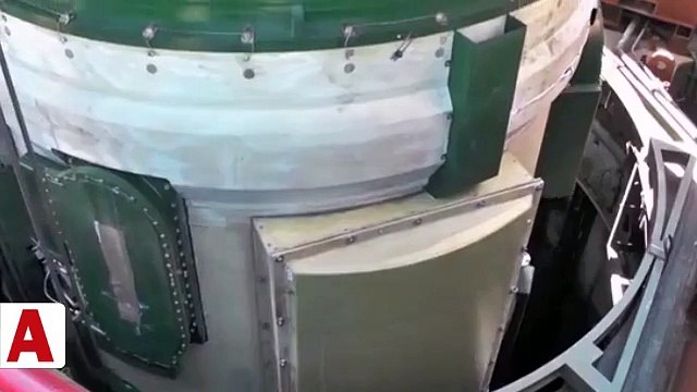 Rus Savunma Bakanlığı balistik füze Sarmat�ın görüntülerini paylaştı