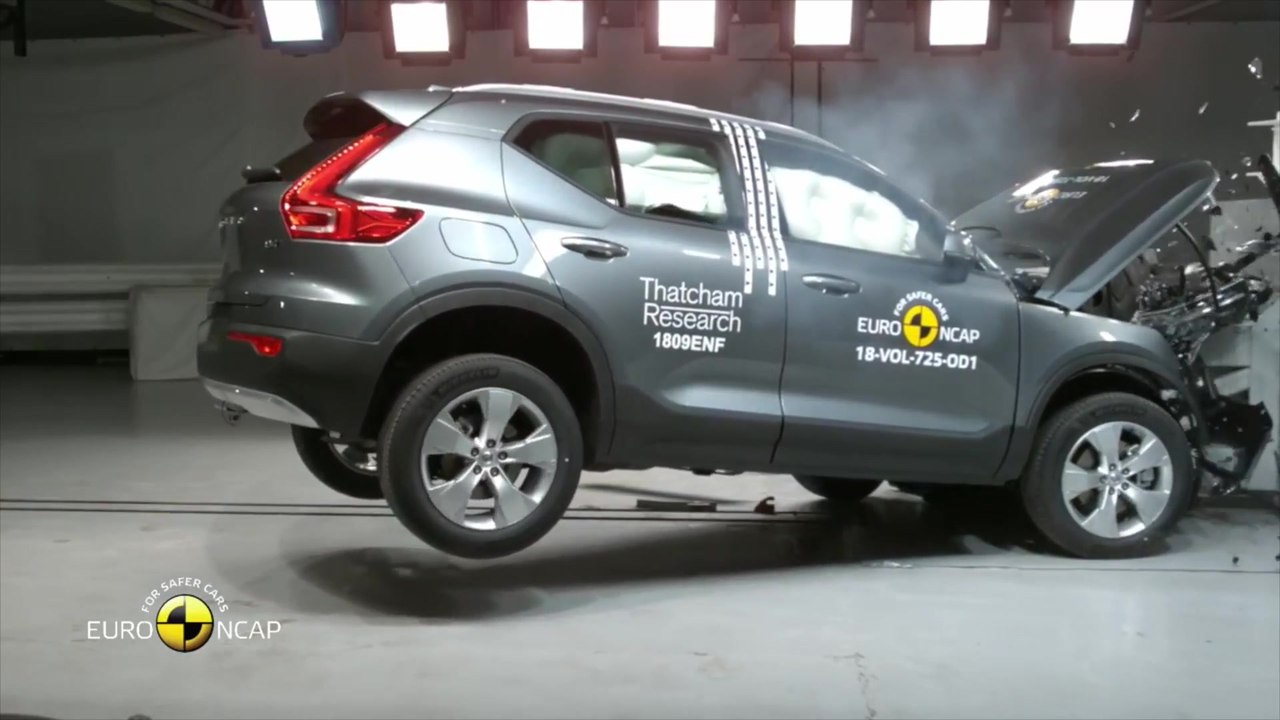 Volvo XC40 erhält fünf Sterne im Euro NCAP Crashtest