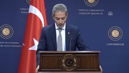 Dışişleri Sözcüsü Aksoy: "Filistinli Kardeşlerimizi Mali Açıdan da Destekliyoruz"