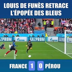 Le parcours de léquipe de France au Mondial 2018 vu par Louis de Funès