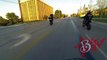 Suzuki Hayabusa Motorcycle Stunts On Highway Wheelie + Drifts Busa GSXR 1300 Drifting Wheelies 2016