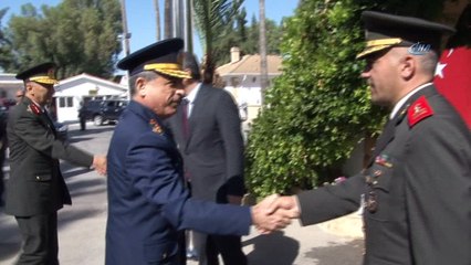 KKTC Cumhurbaşkanı Akıncı, Orgeneral Gülan’ı Kabul Etti