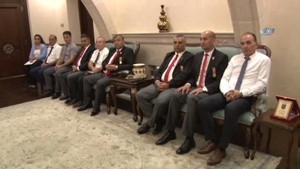 KKTC Cumhurbaşkanı Akıncı, Orgeneral Gülan'ı Kabul Etti