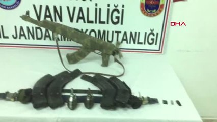 Van'da PKK'nın Silah ve Mühimmatı Ele Geçirildi