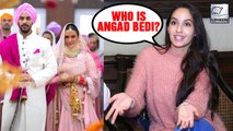 Angad Bedi's Ex Nora Fatehi Reacts ANGRILY To His Marriage With Neha Dhupia