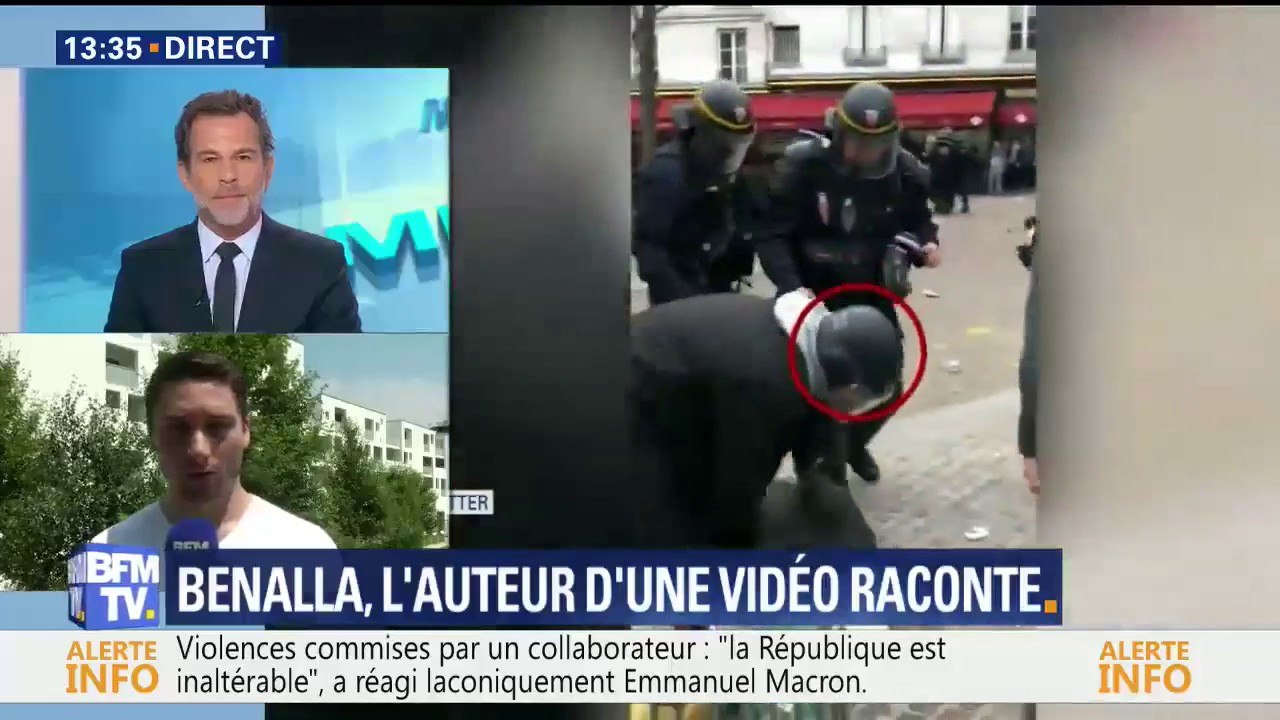 Benalla: “Les CRS nous ont gazés pour que nous...