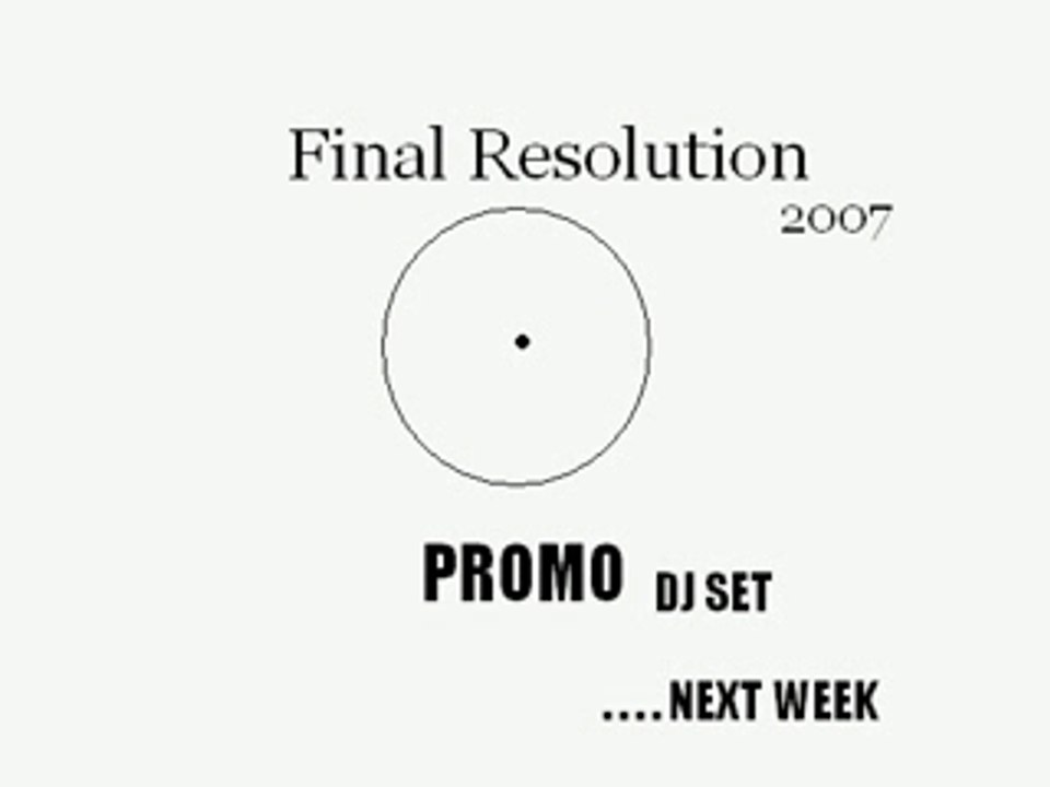 Final revolution 2007 PROMO