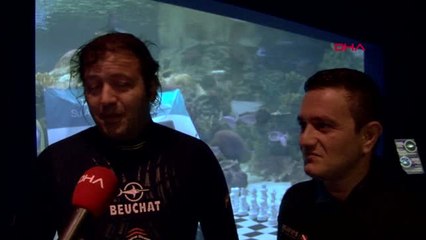 Spor Dünya Satranç Günü Su Altında Kutlandı