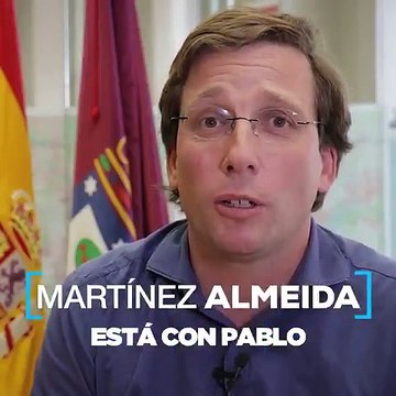 José Luis Martínez Almedia apoya a Pablo Casado