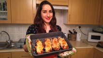 VEGETABLE STUFFED AUBERGINE - Spanish recipes with Sofia