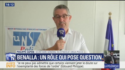 "Les CRS n'ont rien à se reprocher", réagit Unsa-Police, "ils ne connaissaient pas la qualité d'observateur de Benalla"