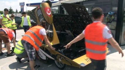 Güneş arabası Eskişehir’de