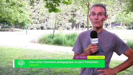 Budget Participatif - Une ruche cheminée pédagogique au parc Pompidou