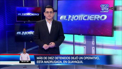 Cinco detenidos y tres motos recuperadas es el saldo de una mega operativo realizado en Guayaquil