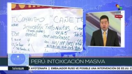 Más de 600 niños intoxicados al comer alimentos dañados en Perú
