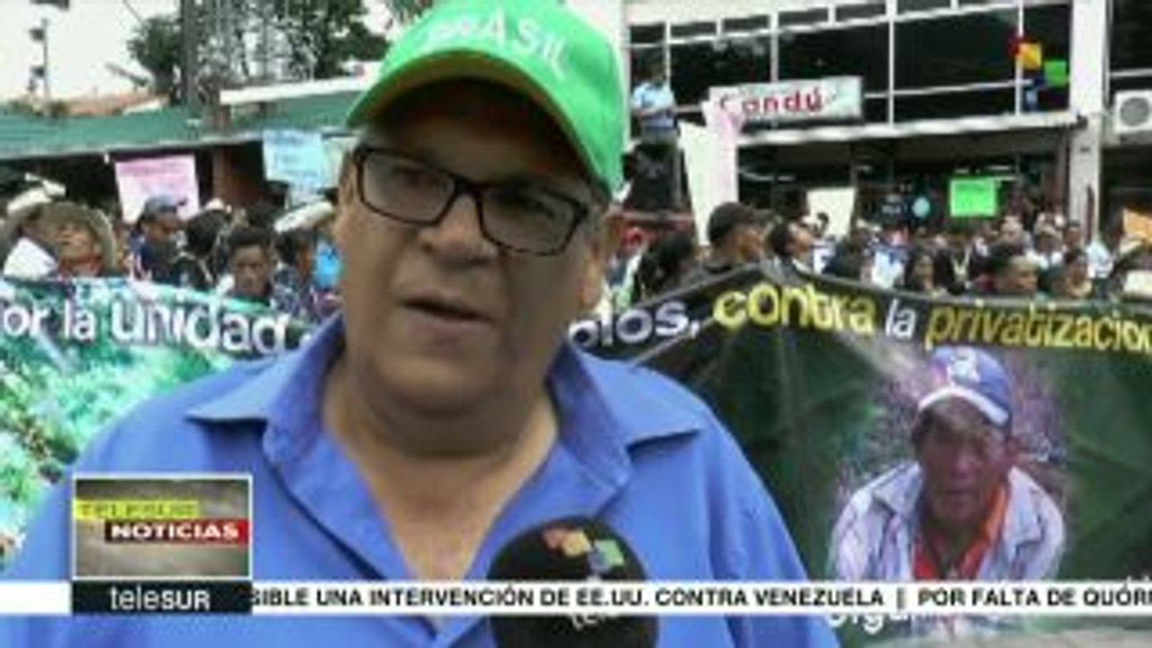 Honduras: comunidades protestan contra concesiones mineras