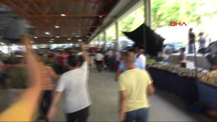 Adana Pazarcılar İncir Tezgahı Yüzünden Silahlı Kavga Etti
