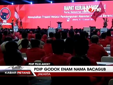 PDIP Masih Godok Enam Nama Bakal Calon Gubernur DKI