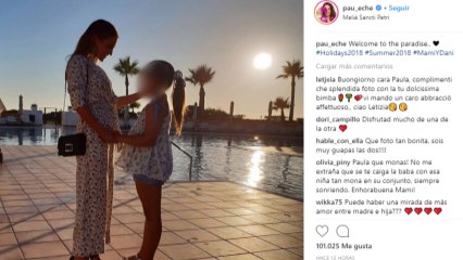 Paula Echevarría comienza sus vacaciones junto a su hija