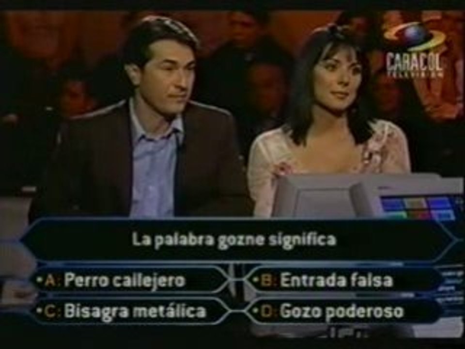 Silvia Corzo - dic 2005 - ¿Quién quiere ser millonario?