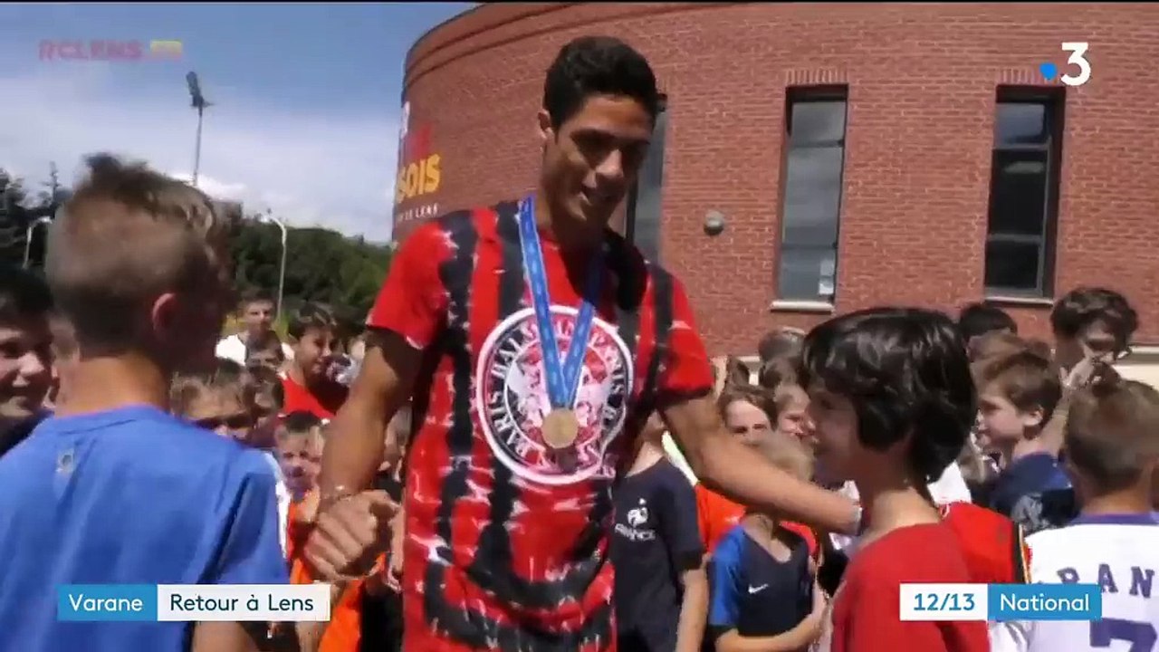 Raphaël Varane : le champion du monde de retour à Lens