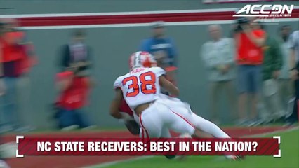 NC State Receivers: Best In Nation? | 2018 ACC Kickoff