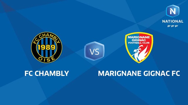 J30 : FC Chambly - Marignane Gignac FC I National FFF 2018-2019