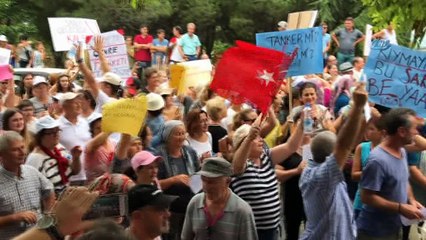 Edirne’de vatandaş Saros Körfezi’ne liman istemiyor